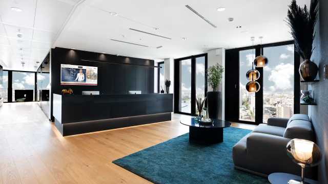 contora coworking desk office