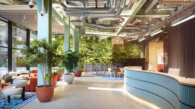 fora coworking desk office